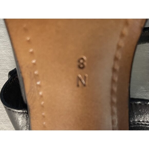 Couture Donald J Pliner Womens Black Strappy Buckle Sandals Size 8 N - Picture 9 of 12